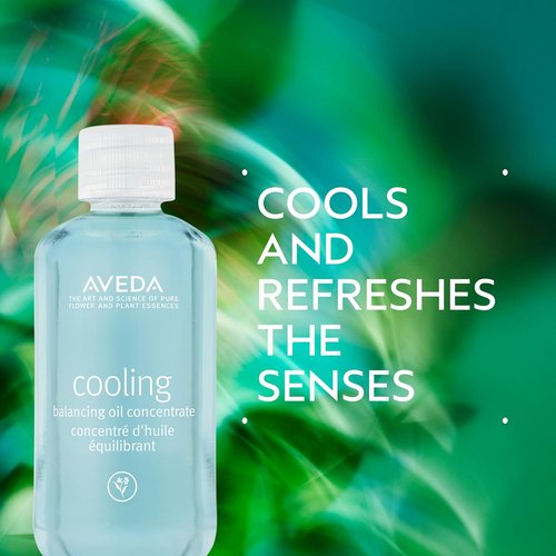Aveda Cooling Balancing Oil Concentrate - Soothe Sore Muscles with Organic Peppermint & Blue Chamomile