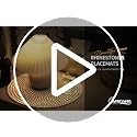 Silver Pearl Rhinestone Placemat - 15 Inch Round Dining Table Decor - Variation: Silver Pearls / 1PCS
