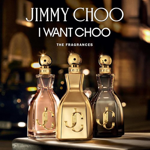 Jimmy Choo I Want Choo Eau de Parfum Gift Set - Includes Lipstick & Pouch | Perfect for Gifting