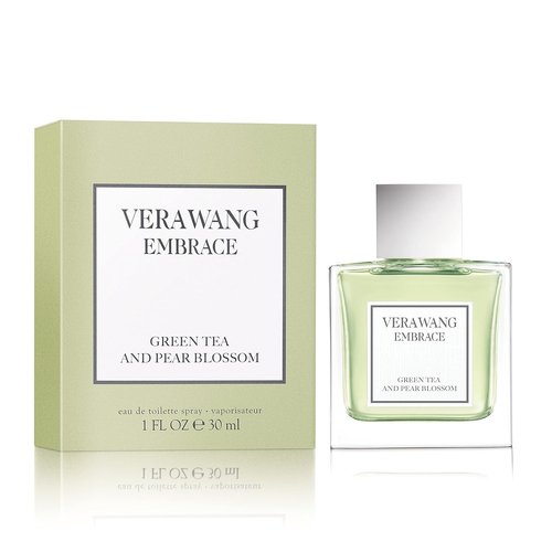 Vera Wang Embrace Eau de Toilette Spray - Green Tea & Pear Blossom, 1 Fl Oz | Elegant Women's Fragrance