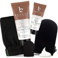 Skiennix Tanning Lotion Kit - Organic Self Tanner for Face & Body | Non-Toxic Gradual Tan, USA Made