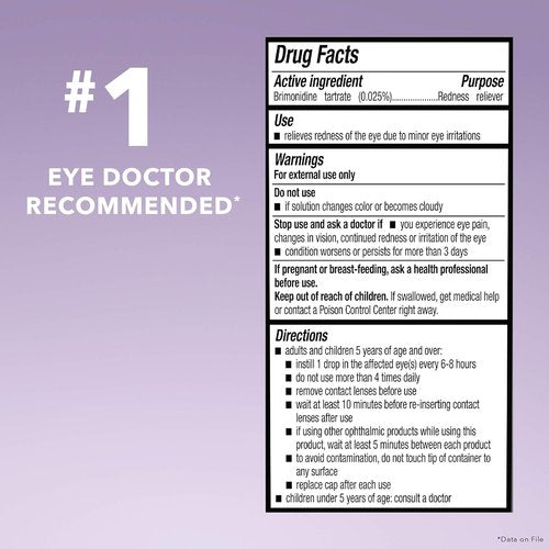 LUMIFY Eye Drops - Redness Reliever for Brighter Eyes | Works in 1 Minute, Lasts 8 Hours, 0.25 Fl Oz
