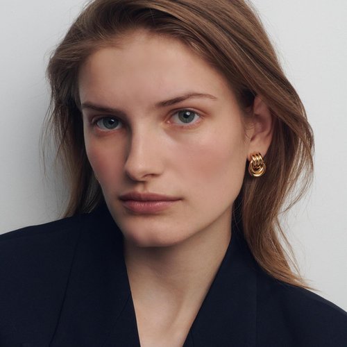Heaven Mayhem Baby Knot Earrings - Modern Twisted Design for Bold Everyday Style