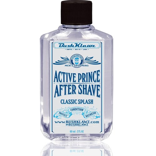 BushKlawz Classic Aftershave Lotion - Refreshing Soothing Balm & Toner Sampler Kit | Travel Size