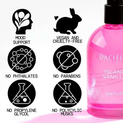 Pacifica Island Vanilla Spray Perfume - 2 Ounce | Long-Lasting Fragrance for Everyday Use