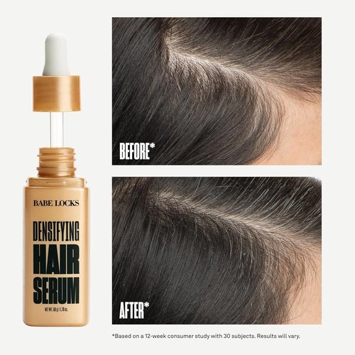 Babe Original Locks Densifying Hair Serum - Promotes Thickness for Thinning Hair | Unisex Formula