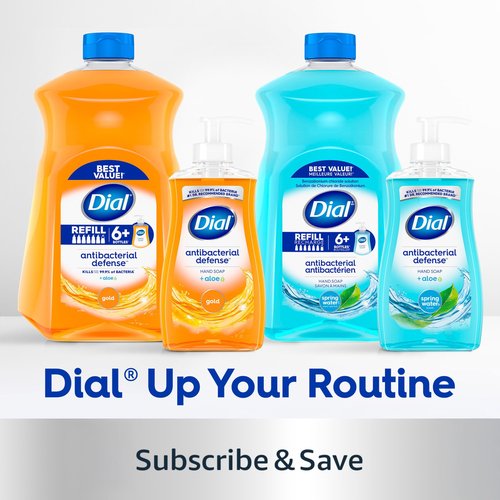Dial Liquid Hand Soap, Vanilla Honey, 7.5 fl oz, Pack of 12