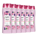 Suave Moisturizing Body Wash, with Sweet Pea Violet and Vitamin E Extract, No Parabens, No Phtahaltes, 18 Oz Pack of 6