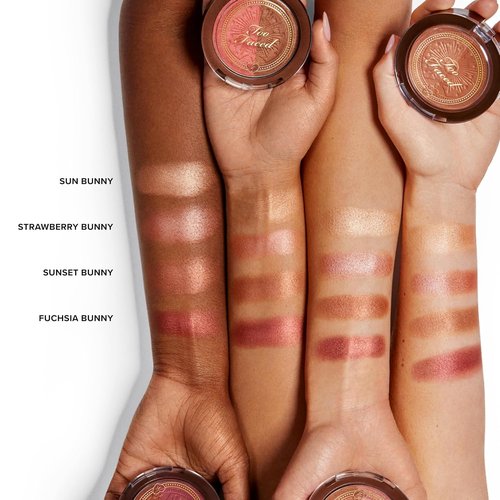 Too Faced Blushing Bronzer - Dual-Shade Sheer Bronzer with Pink Undertones for Natural Glow