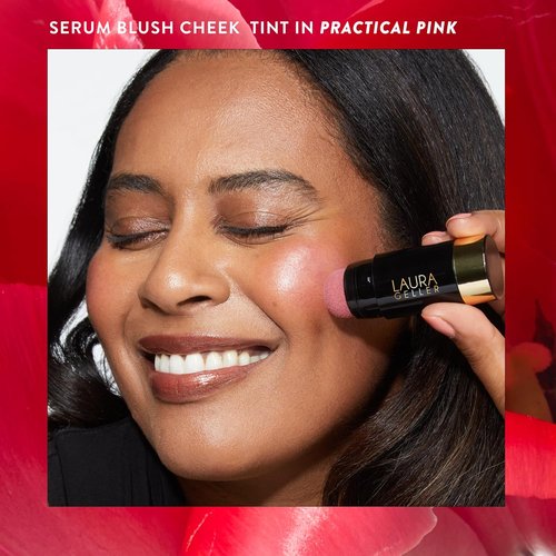 Laura Geller New York Soothing Blush + Lip Duo - Practical Pink Cheek Tint & Jelly Balm Lip Serum