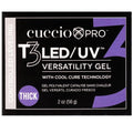 Cuccio Pro T3 Cool Cure Versatility Gel - Controlled Leveling Opaque Brazillian Blush 2 Oz I0099266 56 g (Pack of 1)