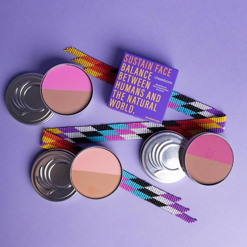 Cheekbone Balance Deep Blush/Bronzer - Talc-Free Multi-Use Compact with Soft-Matte Finish | 0.38 oz, Vegan & Cruelty-Free