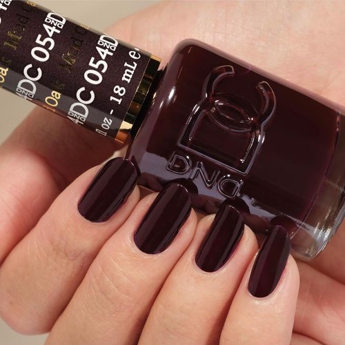 DND Gel Polish Set - Brown Collection | Chip-Free UV/LED Gel & Air Dry Nail Lacquer Duo, 0.5 Fl Oz Each