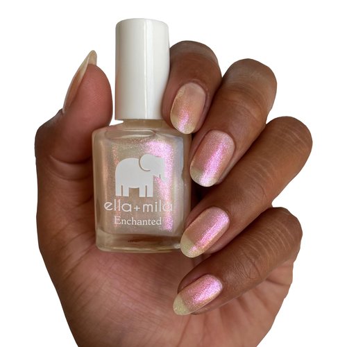 ella+mila Professional, Quick Dry, Long-Lasting & Chip-Resistant Gold Nail Polishes (Everglow - 0.45 fl oz)
