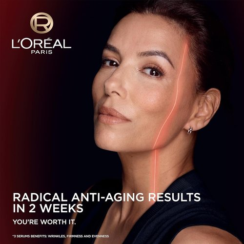 L'Oreal Paris Revitalift Triple Power Face Serum - Anti-Aging Formula Reduces Wrinkles & Firms Skin