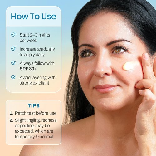 Ebanel Retinol Cream - Firming Anti-Aging Moisturizer with Collagen & Hyaluronic Acid | 3.5 oz