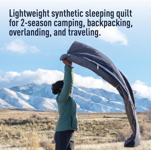Sea to Summit Glow 50-Degree Camping Quilt - Lightweight, Compact, and Versatile Design