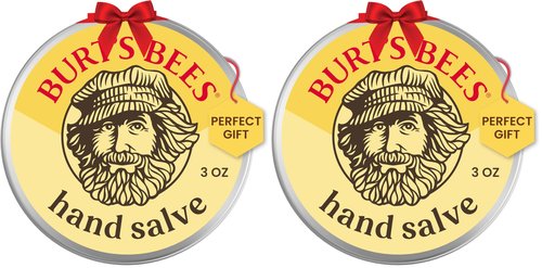 Burt's Bees 100% Natural Beeswax Hand Salve,3 Oz (Package May Vary),(Pack of 2)
