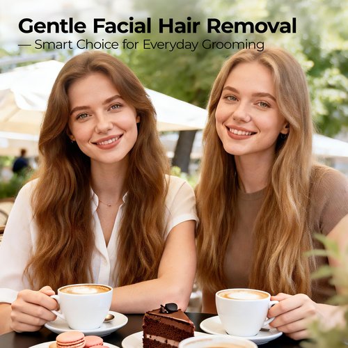 Flawless Replacement Heads Gen 2 - Replacement Heads for Flawless Facial Hair Remover - Replacement Blades for Finishing Touch Flawless Hair Removal 4 Counts