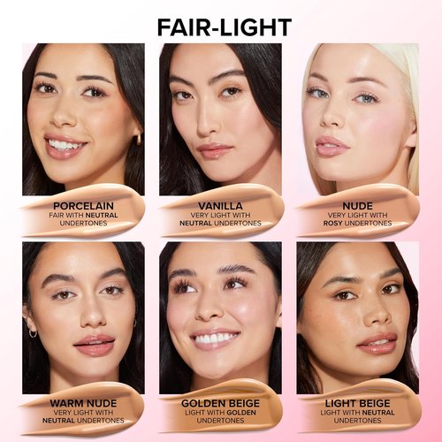Too Faced Born This Way Liquid Foundation - Natural Finish, Medium-To-Full Coverage, Hydrating & Oil-Free