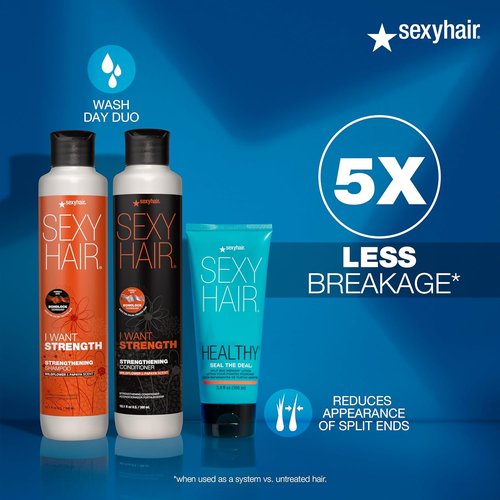 SexyHair Healthy Seal The Deal Split End Mender Lotion - Nourishes & Repairs All Hair Types