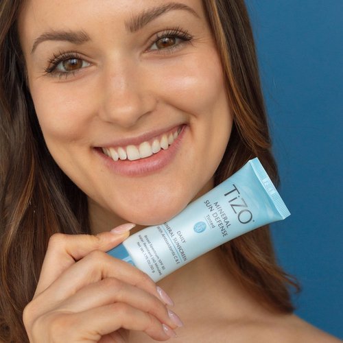 TiZO® Mineral Sun Defense | Tinted | Broad Spectrum SPF 50 | UVA and UVB protection | Gentle protection for daily use | All Skin Types | 1.75 oz/50 g