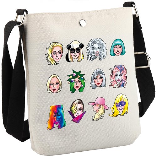 GJTIM Singer Makeup Bag Album Inspired Gift Singer Fan Club Member Zipper Pouch Singer Merchandise Gift for Fan (Singer Character CB)