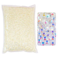 Blinginbox 5000pcs Flatback Rhinestones,Resin Non Hotfix Rhinestones Large Quantity Wholesale for Crafts DIY Creative Design,Clothes,Makeup,Nail Art (6mm=0.24",Transparent Clear AB)