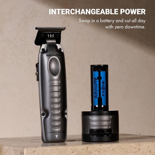 BaBylissPRO FXONE LO-PROFX Cordless Trimmers for Men - Interchangeable Battery Design