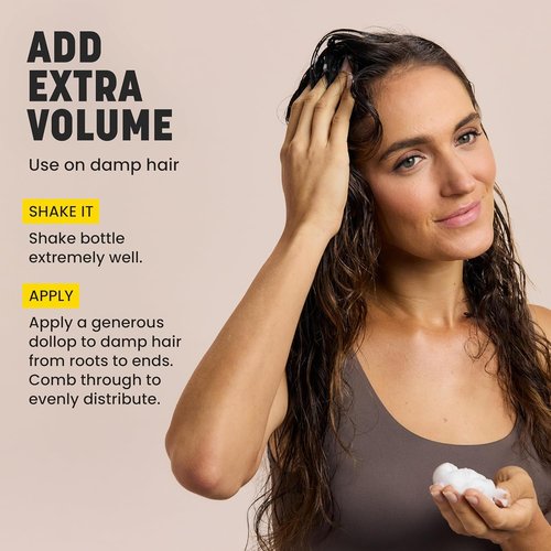 Drybar Southern Belle Volume-Boosting Mousse | Frizz Control & Shine for Long-Lasting Body & Style