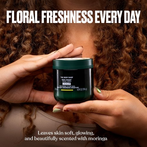 The Body Shop Moringa Body Yogurt, 6.98 Oz (Vegan)