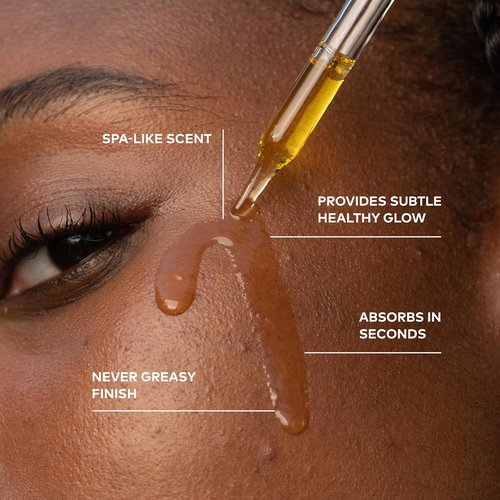 Onekind Golden State Anti-Aging Botanical Face Oil - Hydrating Rosehip & Sea Buckthorn for Dry Skin