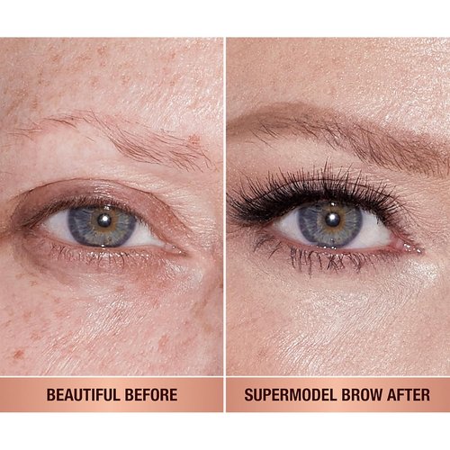 Charlotte Tilbury Brow Cheat Eyebrow Pencil - Refillable Micro-Precision Pencil for Natural Strokes | 16-Hour Waterproof Wear