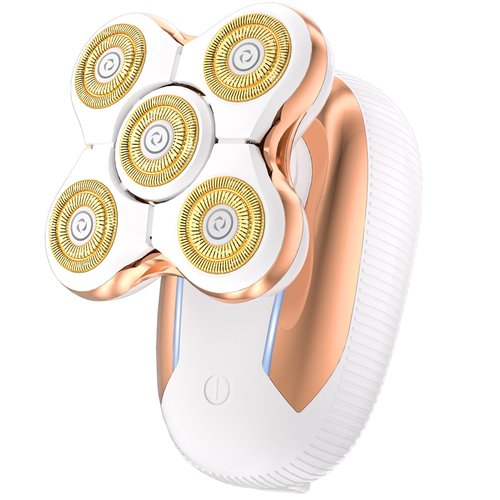 Electric Razors for Women : 5D Magnetic Head Shaver for Women - Rechargeable Body Shaver Waterproof Hair Remover Painless Cordless Trimmer for Lady Legs