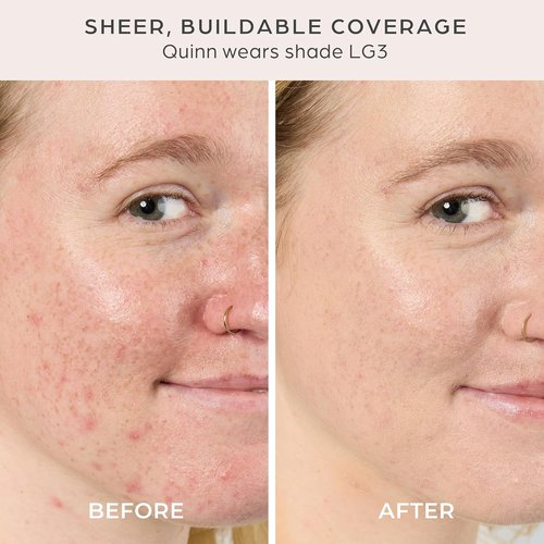 PÜR MINERALS Tinted Sunscreen for Face - 4-in-1 SPF 50 Mineral Protection | Lightweight Moisturizer & Foundation