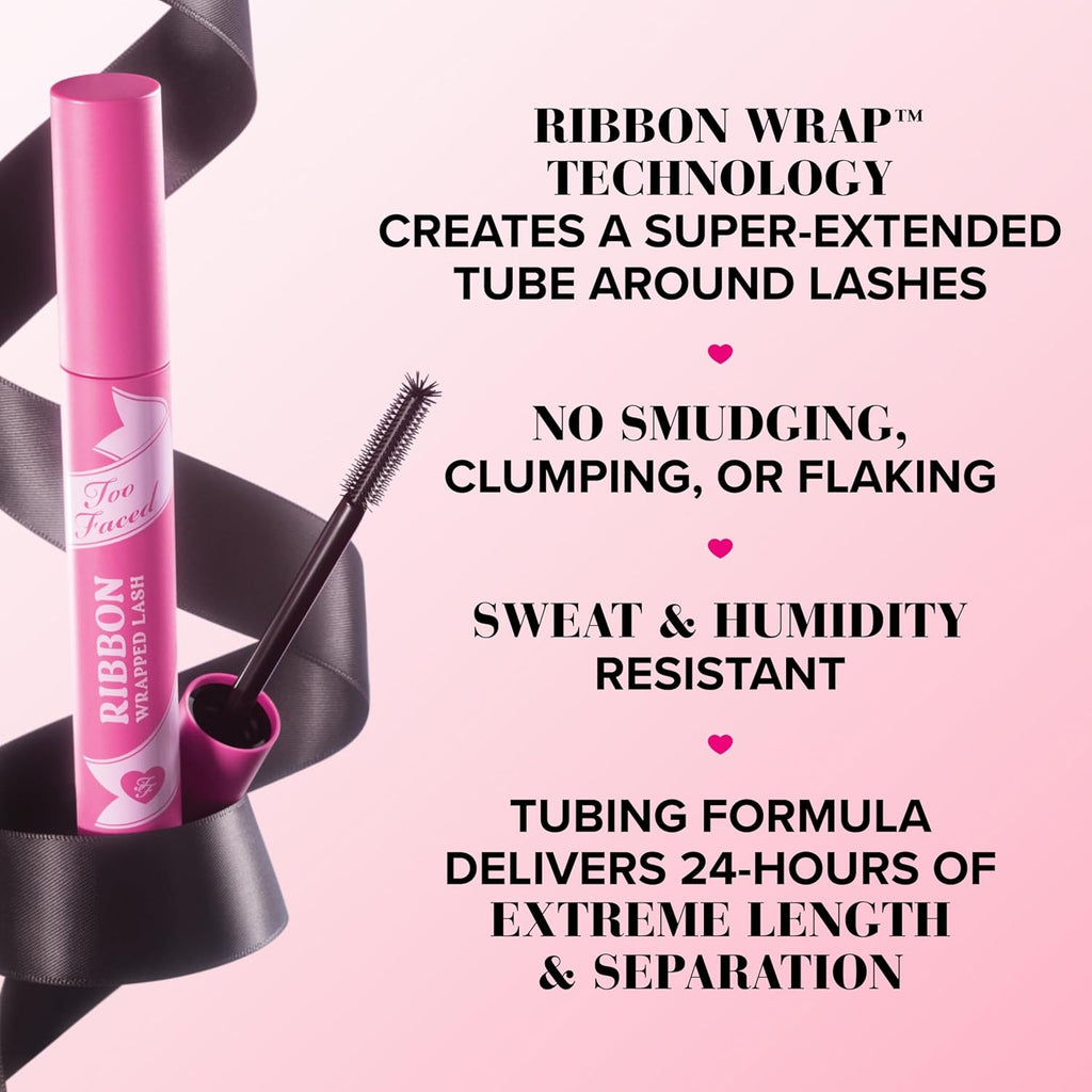 Too Faced Better Than Sex Mascara Travel Duo - Volume & Length | 0.17 Fl Oz + 0.16 Fl Oz