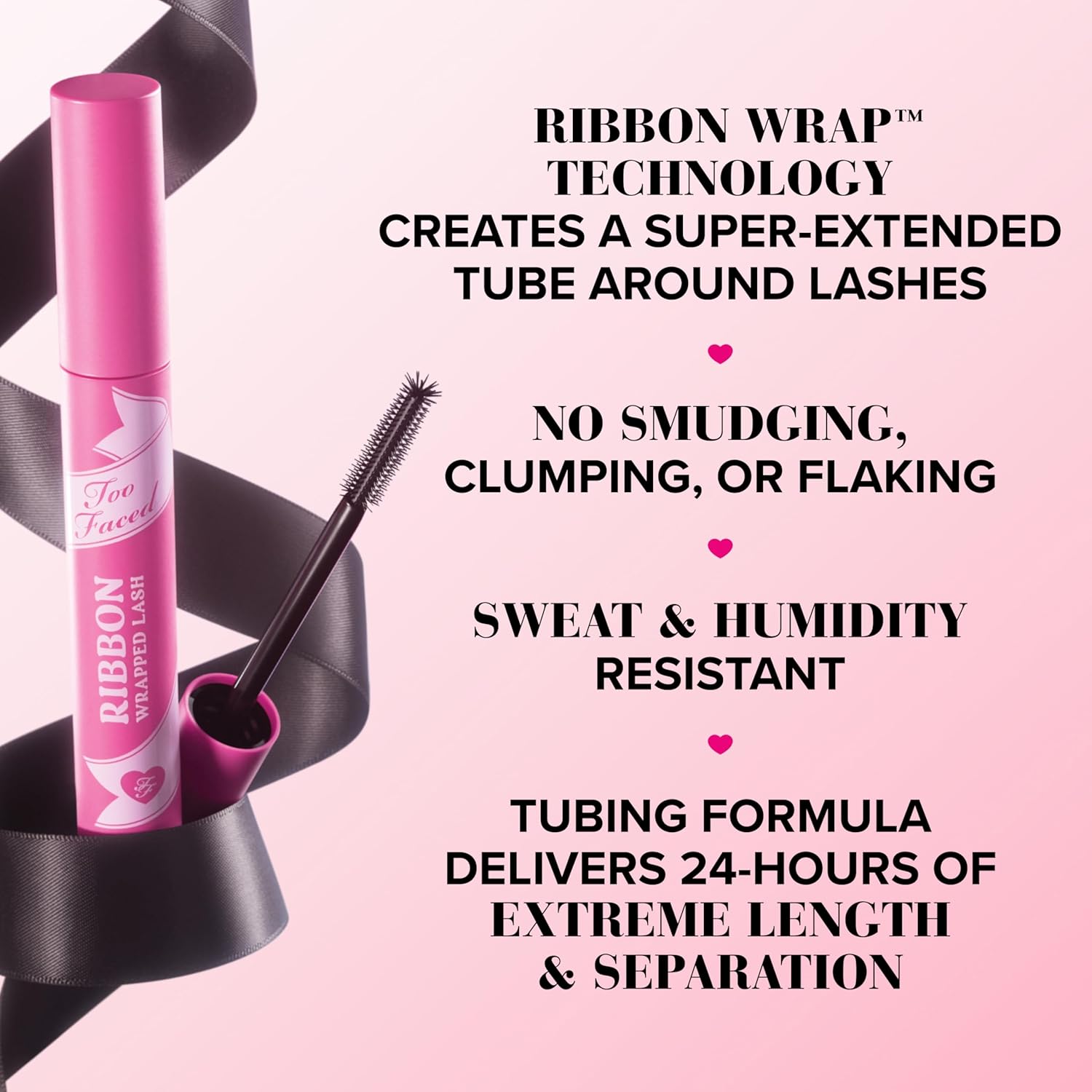 Too Faced Better Than Sex Mascara Travel Duo - Volume & Length | 0.17 Fl Oz + 0.16 Fl Oz