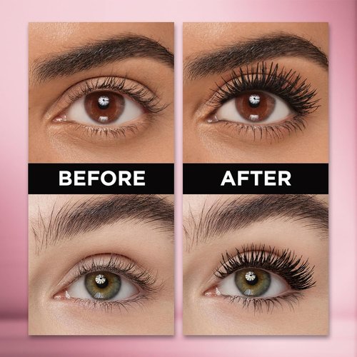 L'Oreal Paris Voluminous Lash Paradise Waterproof Mascara - Blackest Black, 0.25 Fl Oz