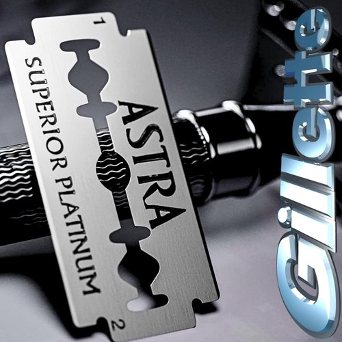 Astra Platinum Double Edge Safety Razor Blades - 50 Blades for a Smooth Shave (10 x 5)