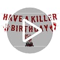 Halloween Birthday Banner - Spooky Horror Party Decorations, Pre-Strung, Reusable, 6 Feet