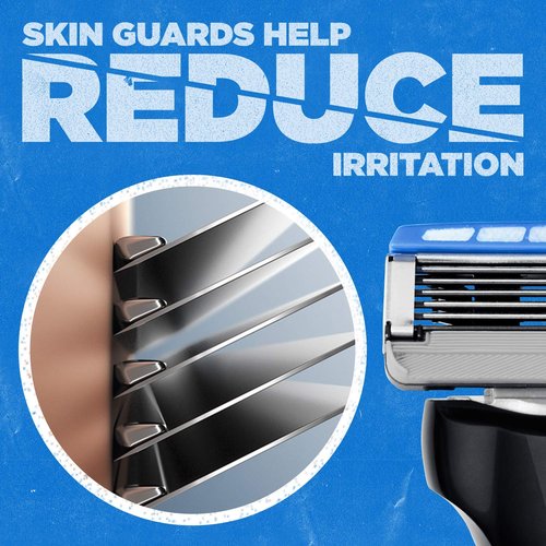 Schick Hydro 5 Disposable Razors for Men with Flip Beard Trimmer, 9 Count (Pack of 1)