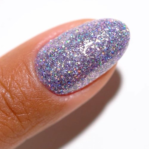 DND Gel Polish Set - Super Glitter Collection | UV/LED Gel & Air Dry Nail Lacquer Duo, 0.5 Fl Oz Each