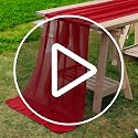 10ft Chiffon Table Runner Pack of 2 - Orchid Romantic Rustic Wedding Decor Variation of THIS listing