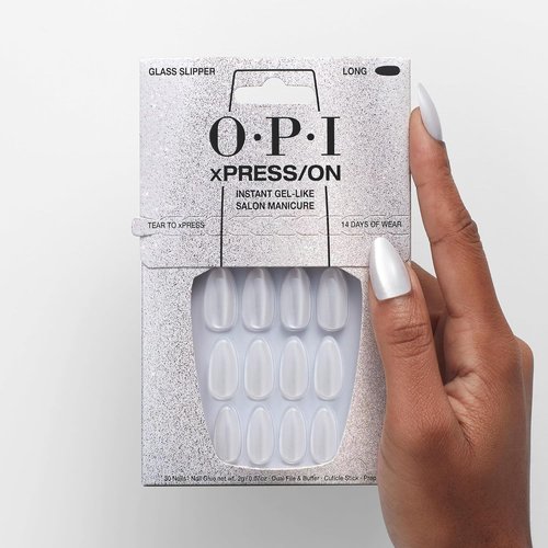OPI Press-On Nails - Professional Nail Art Kit | Short Round, Long Almond & Coffin Shapes