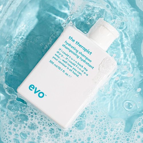EVO The Therapist Hydrating Shampoo - Hydrates & Strengthens Color-Treated Hair | Improves Shine & Detangles
