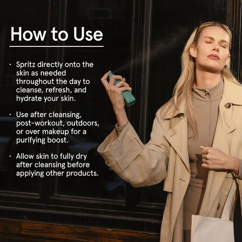 Barefaced Clean Slate Spritz - Hypochlorous Acid Mist for Face & Body, Hydrating & Soothing 4 Fl Oz