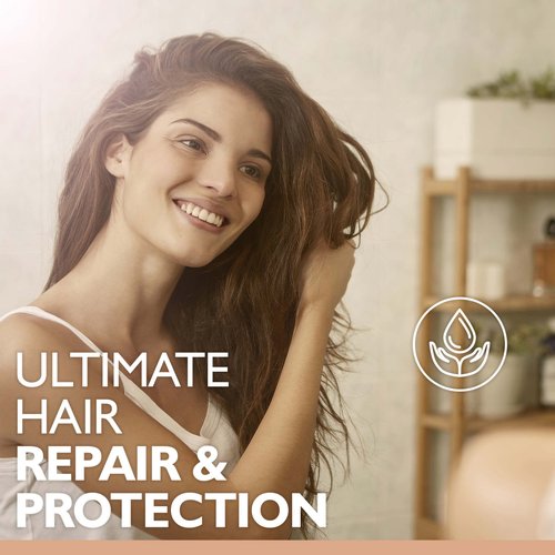 Saryna Key Shampoo for Damaged Hair with Pure African Shea Butter - Moisturizing Shampoo for Dry Damaged Hair - Professional Keratin Treatment - Sulfate Free, No Parabens, Cruelty Free (500ml/16.9oz)