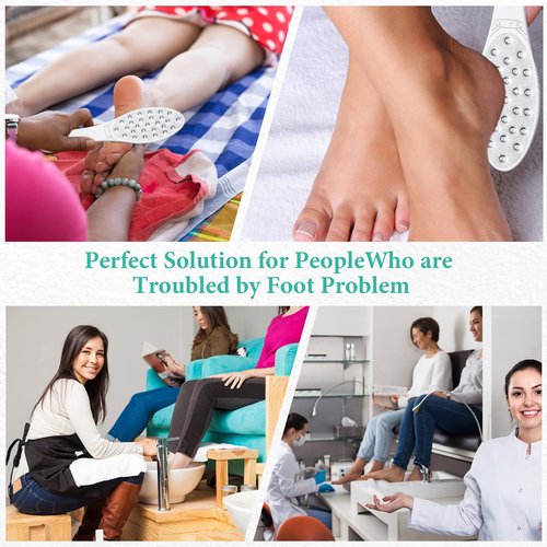 1 Pc Stainless Steel Foot Scraper Metal Foot File Double Sided File Callus Remover Professional Feet Rasp Scrubber for Wet or Dry Skin Easy to Clean Pedicure Tool Heel
