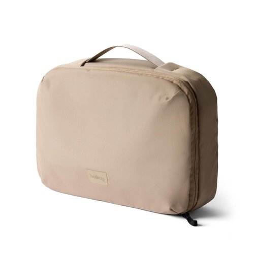 Bellroy Hanging Toiletry Kit Plus (8 Liter Travel Hanging Toiletry Bag) - Stone