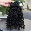VIPbeauty Burmese Curly Human Hair Bundles One Curly Bundles Unprocessed 3C4A Burmese Raw Hair Extension Real Human Hair 16A Natural Color Spiral Hair Weft Extensions Quick Weave Bundle 14 Inch